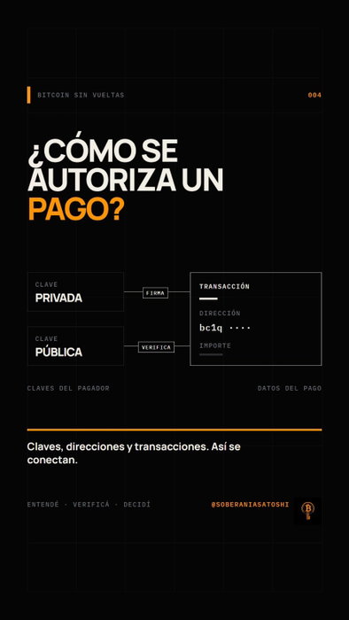 reel de Instagram: Si no hay una autoridad central, ¿quién autoriza un pago en Bitcoin?